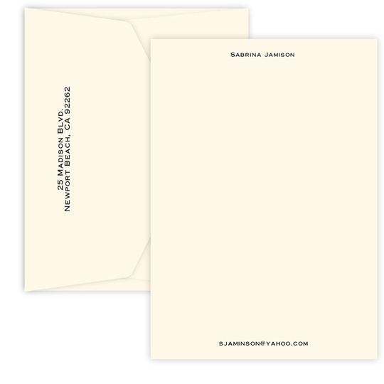 Associate Letter Sheets
